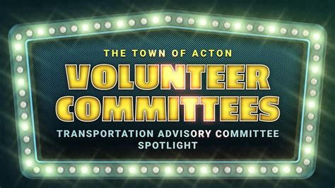 Transportation Advisory Committee Spotlight Youtube