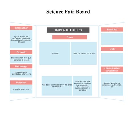 Science Fair Project Board Examples How To Design Edrawmax 45 Off