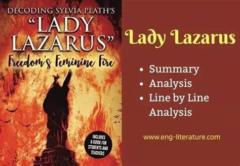 Lady Lazarus By Sylvia Plath Summary Analysis Line By Line Analysis Imagery All About