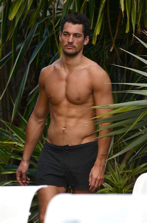 David Gandy Relaxes Poolside Oh Yes I Am