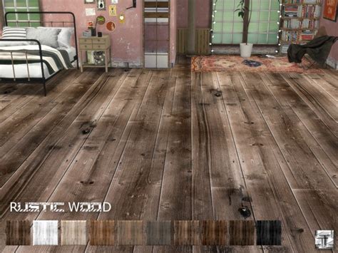 Sims 4 Cc S The Best Glossy Modern Wood Floor By Torq