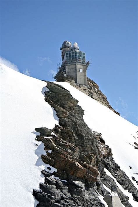 The Sphinx Observatory Is Located In The Swiss Alps In Jungfraujoch