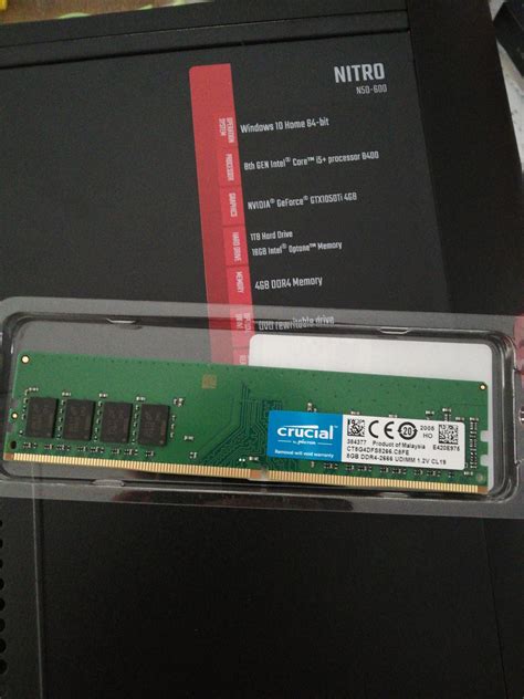 Need Help Upgrading Memory Acer Nitro N50 600 — Acer Community