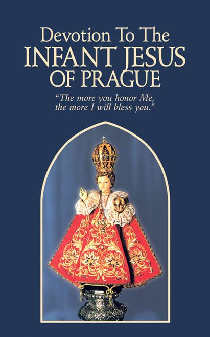 Novena To The Infant Jesus Of Prague Prayercard