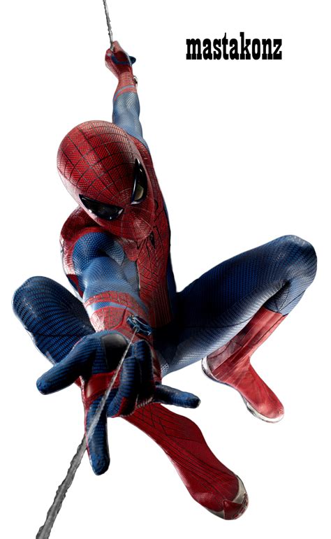 The Amazing Spider Man Render By Mastakonz On Deviantart