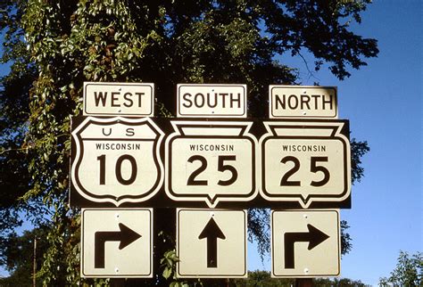 Wisconsin State Highway 25 And U S Highway 10 Aaroads Shield Gallery