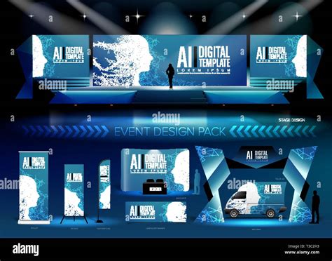 Ai Theme Event Design Pack Stock Vector Image And Art Alamy