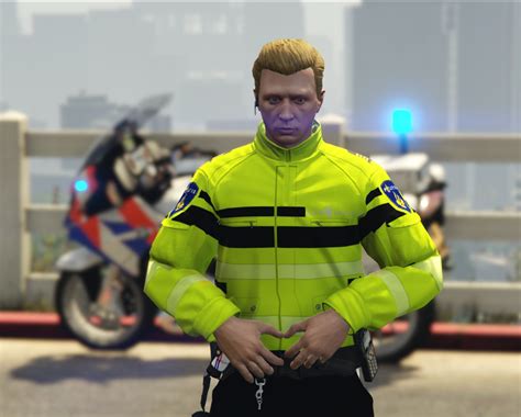 Dutch Police Motorcycle Gear For Eup Politie Gta Mods