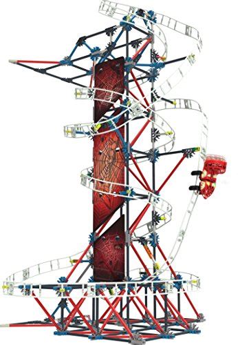 Knex Thrill Rides Web Weaver Roller Coaster Building Set 439 Piece Ages