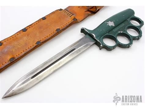 Rare Wwii Everitt Trench Knife Arizona Custom Knives