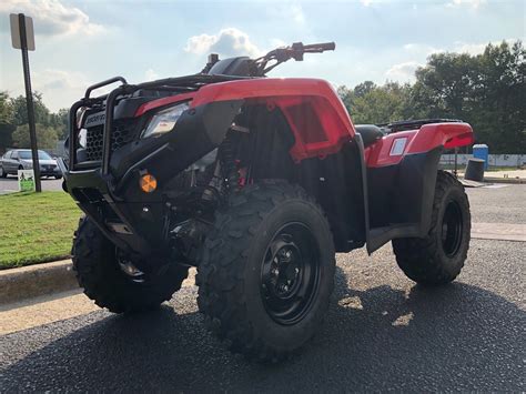 New 2020 Honda Fourtrax Rancher 4x4 Eps Atvs In Greenville Nc Stock
