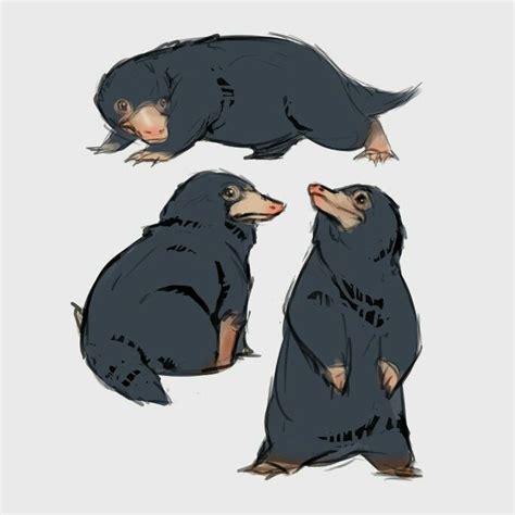 Niffler By Fennethianell Harry Potter Creatures Fantastic Beasts