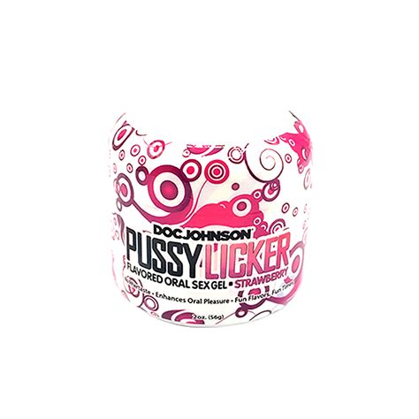 Pussy Licker Strawberry Oral Sex Gel Grateful Peach