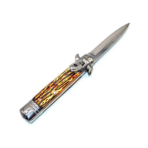 Switchblade comb pocket knife hair brush automatic push button folding barber (wood grain). Switchblade, Automatic Knife. One Hand Knife. Spring Knife ...