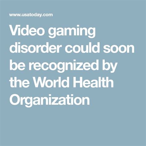 Video Gaming Disorder Could Soon Be Recognized By The World Health