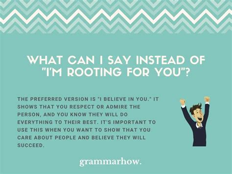 13 Other Ways To Say “im Rooting For You”