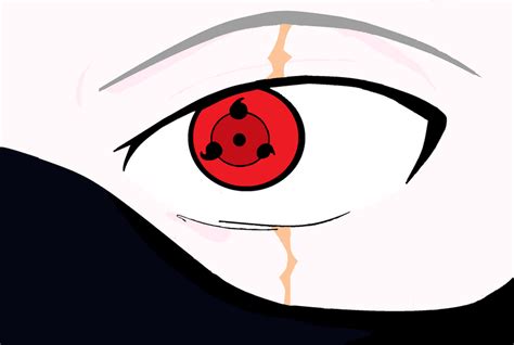 Kakashi Sharingan Eye Drawing Kakashi Sharingan Hatake Shippuden Sasuke