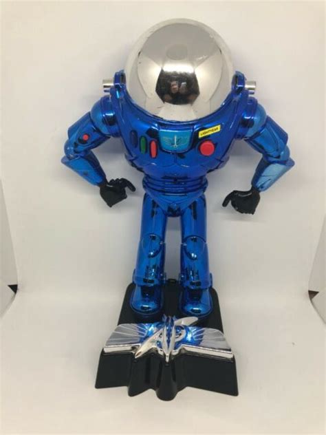12 Rare Chrome Blue Toy Story 2 Buzz Lightyear Great Condition Ebay