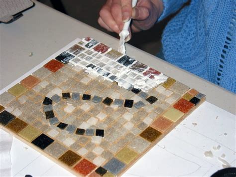 Mosaic Grouting Creative Art Courses