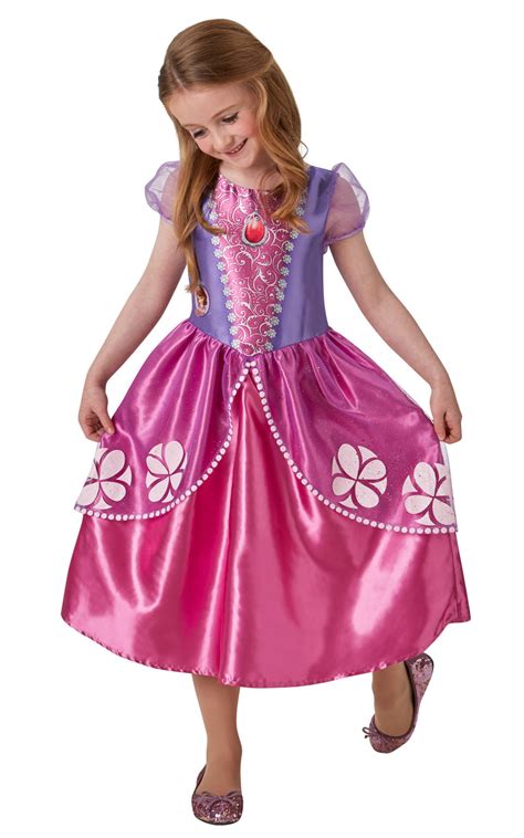 Sofia The First Girls Fancy Dress Disney Princess Book Day Childs