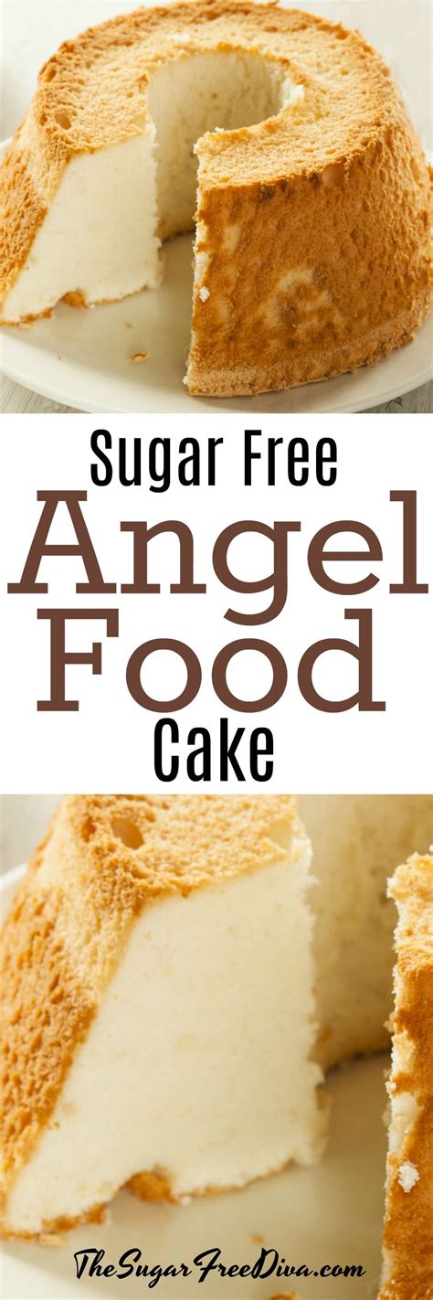 😉 what is angel food cake? Angel Food Cake that is sugar free! This is such a classic ...