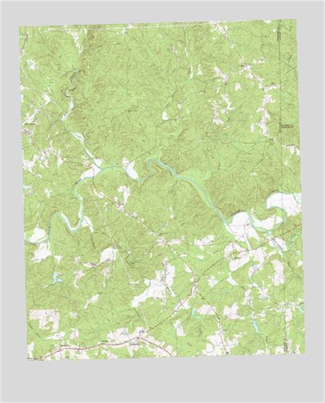 Ball Ground East Ga Topographic Map Topoquest