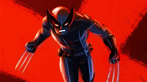 Wolverine Red Theme Art