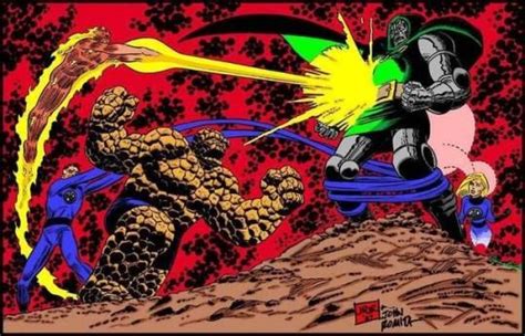The Fantastic Four Versus Dr Doom By John Romita Jr And John Romita Sr