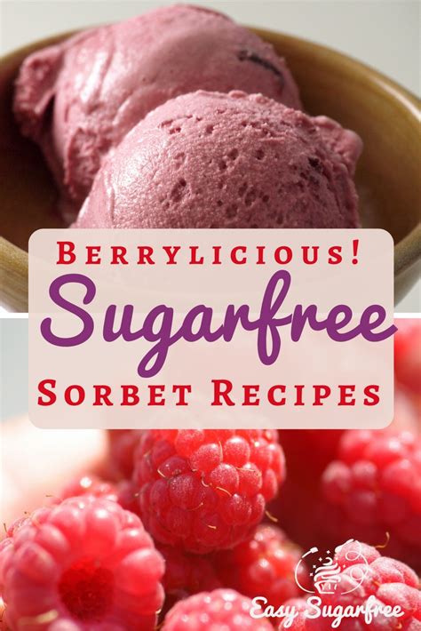 Sugar Free Sorbet Recipes