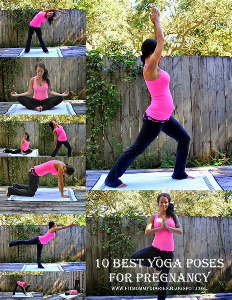 diary of a fit mommy best pregnancy yoga poses