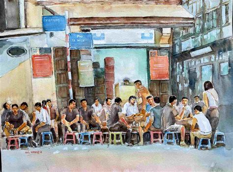 Street Food In Vietnam Anil Verghese Art