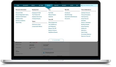 It's similar to a chatbot but you press numbers on your phone instead of typing questions. ADP Workforce Now®