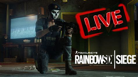 Live Rainbow Six Siege Ranking In Team Youtube