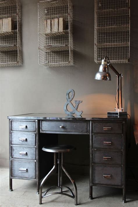 20 Industrial Style Home Office Spaces Dapper Lounge