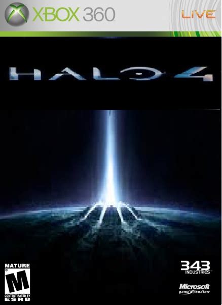 Halo 4 Limited Edition Xbox 360 Box Art Cover By Thejman1901