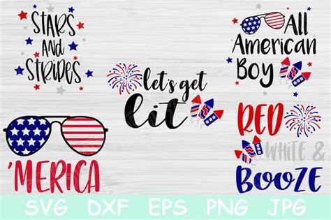 4th of July Svg Patriotic Svg. July 4th Svg Files for Cricut. | Etsy in