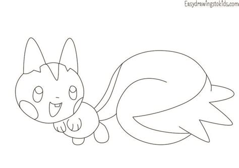 Pachirisu Pokemon Drawing Pokemon Coloring Pages Pokemon Pokemon