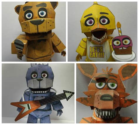 Papercraft Five Nights At Freddys