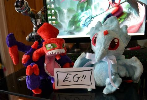 Anivia And Chogath Plush By Pulsefirekittendeviantart