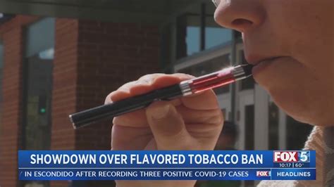 Showdown Over Flavored Tobacco Ban Youtube