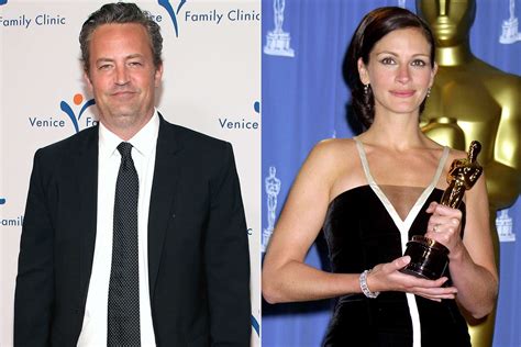 Matthew Perry Watched From Rehab As Ex Julia Roberts Won Her Oscar