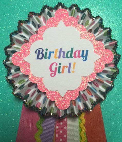 Birthday Girl Corsagebirthday Party Decorfree Etsy Birthday