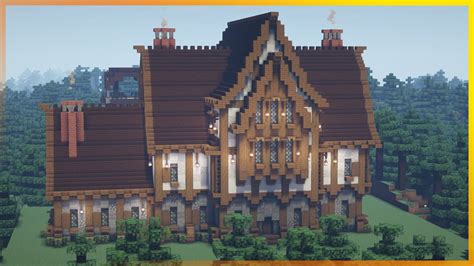⚒️ Minecraft How To Build A Medieval Taverninn Youtube