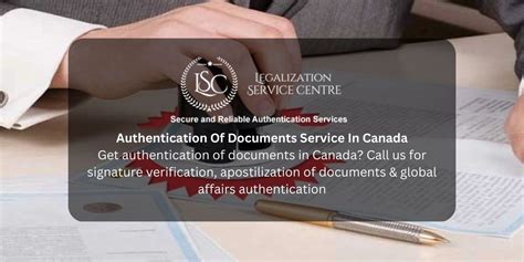 Authentication Of Documents Canada Apostille Legalization