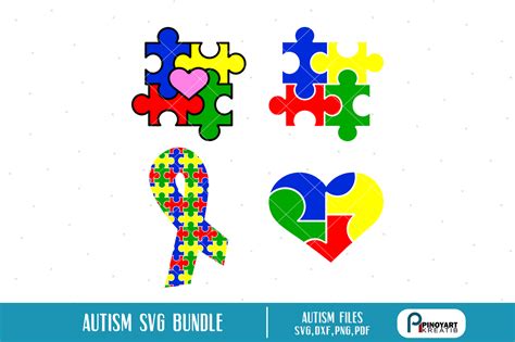 Autism Svg Sublimation Autism Instant Download Autism Awareness Eps
