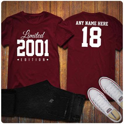18th Birthday Shirt Ideas For Girls - diseño de camisa