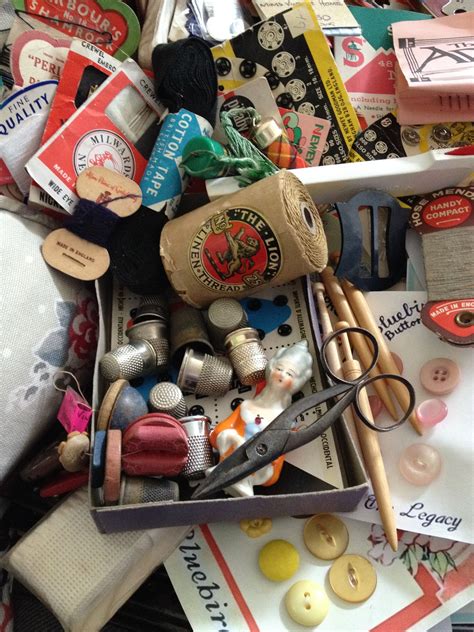 vintage sewing notions | Vintage sewing rooms, Vintage sewing, Sewing