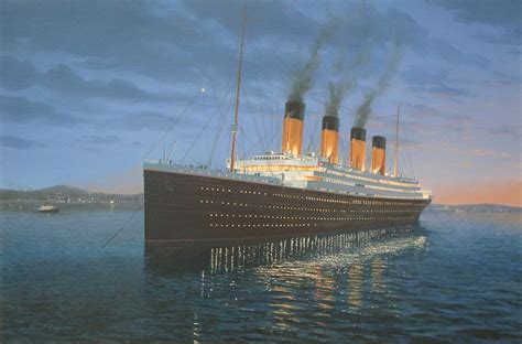 Ship Boat Titanic Painting Wallpaper 2560x1600 117505