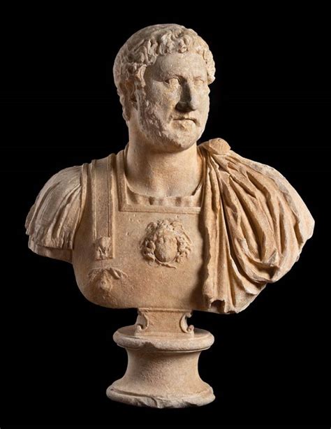 Busto Dellimperatore Adriano Musei Capitolini Roma Il Vulcanico