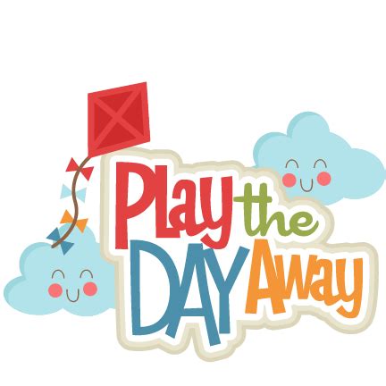Play the Day Away | Scrapbook titles, Baby scrapbook pages, School scrapbook